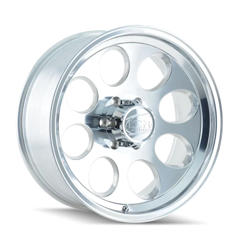 Ion Type 171 15X8 / 5X120.65 Bp / -27Mm Offset / 83.82Mm Hub Polished Wheel 2