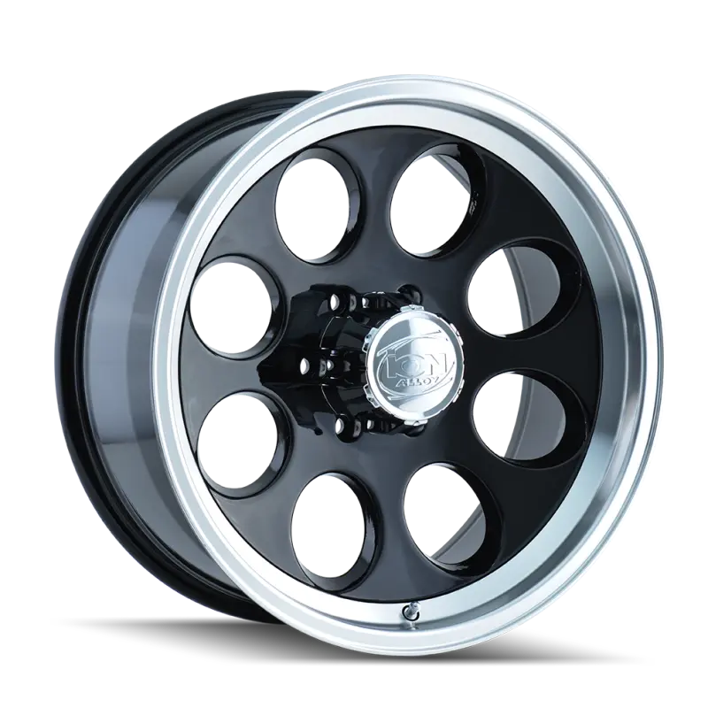 Ion Type 171 17X9 / 5X114.3 Bp / 0Mm Offset / 83.82Mm Hub Black/Machined Wheel 2