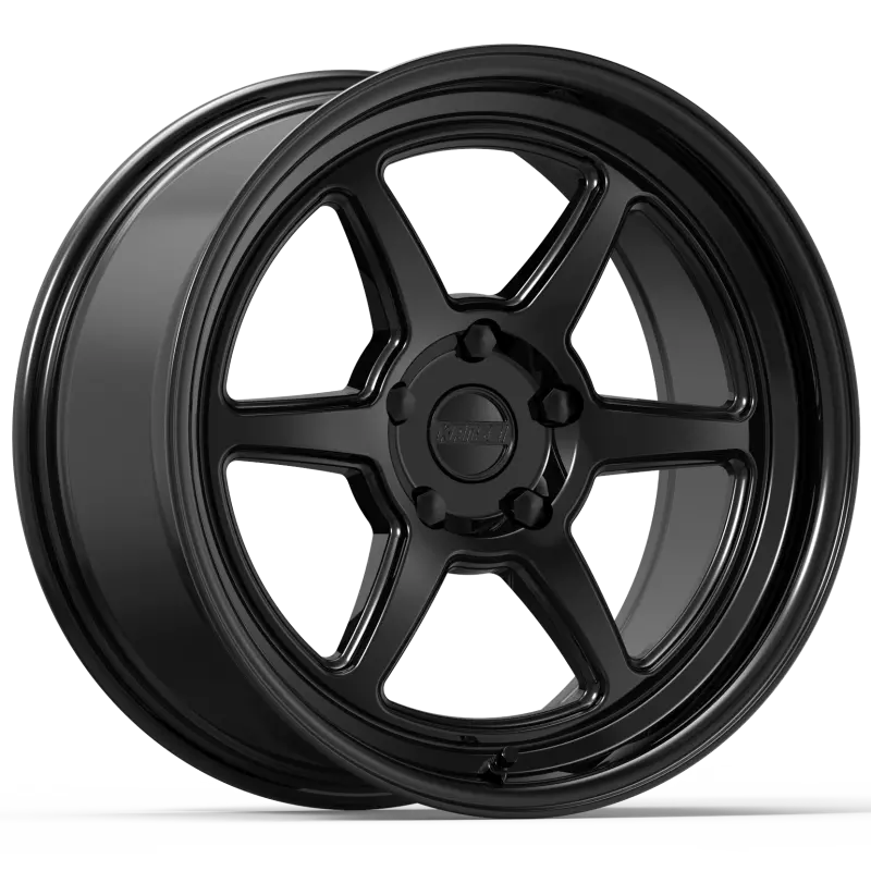 Kansei K14B Roku 18X9-Inch Gloss Black Alloy Wheel – 5X108 Bolt Pattern, 12Mm Offset, 63.4Mm Bore 1