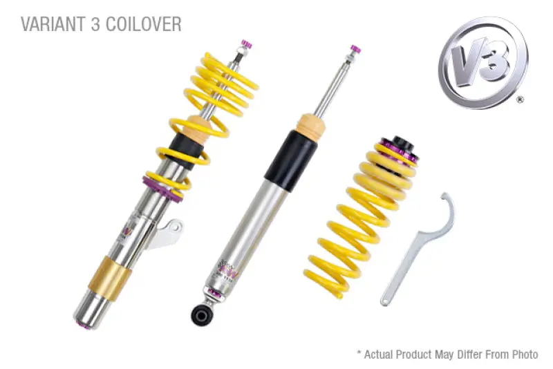 Kw Variant 3 Coilover Suspension Kit For Mercedes-Benz C-Class W204 (Non-Amg) Sedan & Wagon With 4Matic 1