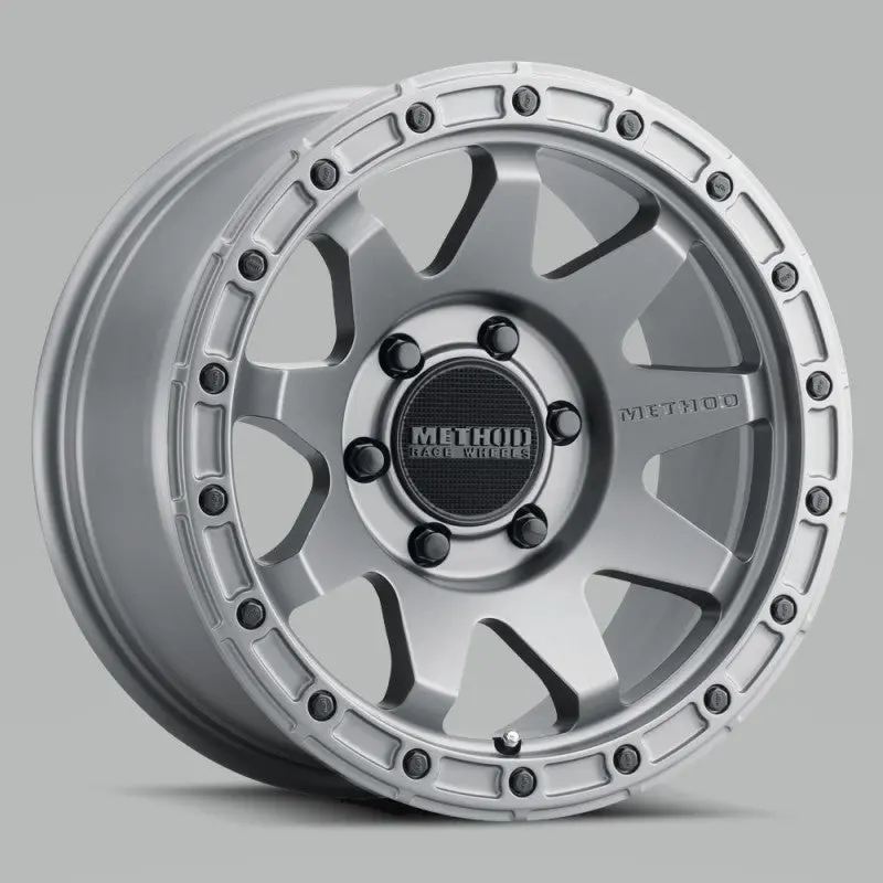 Method Mr317 Matte Titanium Wheel – 17X8.5, Zero Offset, 6X135 1