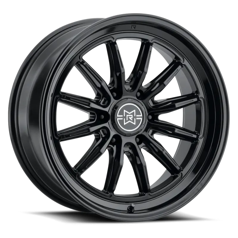 Method Raised Mr803 20X12 / 8X180 Bp / -40Mm Offset / 124.1Mm Bore - Gloss Black Wheel 1