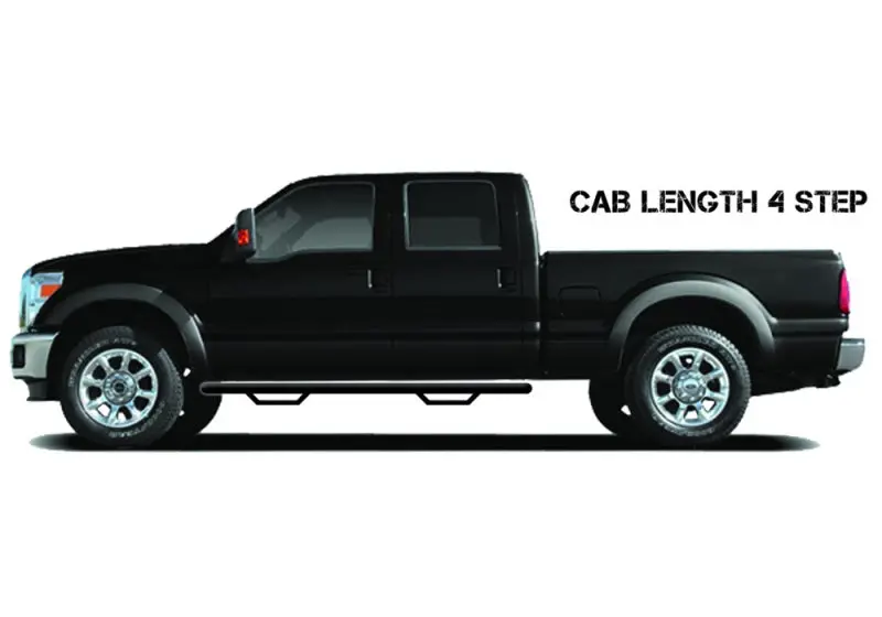 N-Fab Tex-Black Nerf Step Side Bars For 2019–2020 Ram 1500 Quad Cab 2