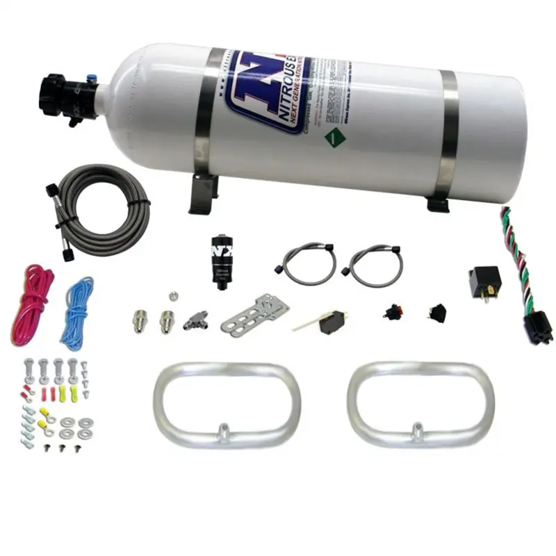 Nitrous Express Dual Intercooler Ring System With 15Lb Bottle 1