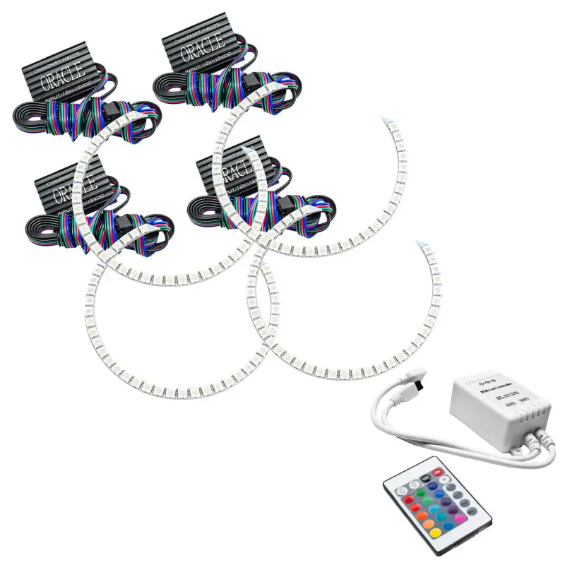 Oracle Colorshift Led Halo Lighting Kit For 2005–2006 Toyota Camry – Includes Simple Controller & Warranty 1