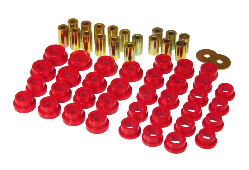 Prothane Red Polyurethane Bushings For Nissan Rear Control Arms, Radius Arms, And Lower Links 1