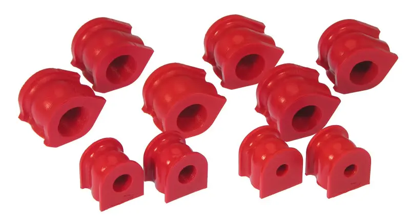 Prothane Sway Bar Bushing Kit For 2006+ Honda Civic – Front & Rear, Red Polyurethane 1