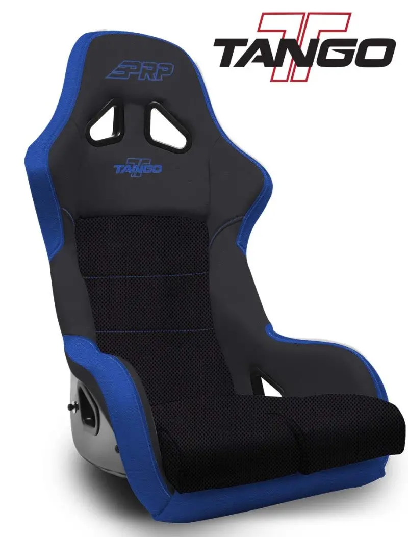 Prp Tango Composite Racing Seat – Black & Blue Upholstery 1