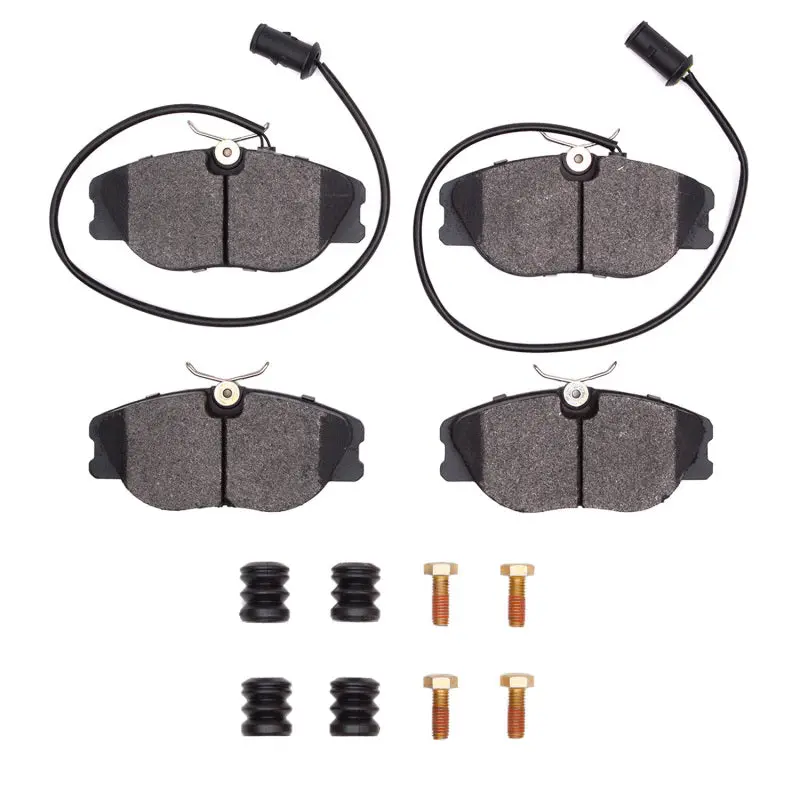 R1 Semi-Metallic Front Brake Pad & Hardware Kit For 1994–1995 Alfa Romeo 164 1