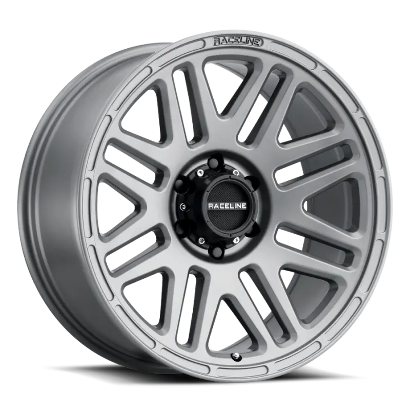 Raceline 944Gs Forged Wheel For Can-Am Outlander – 18X9", 5X139.7, 12Mm Offset, 106.5Mm Bore, Greystone Finish 1