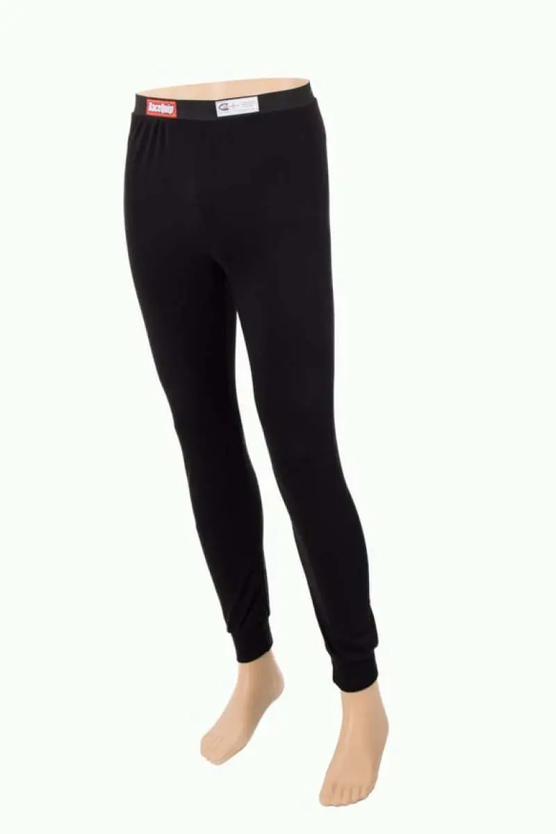 Racequip Youth X-Small Sfi 3.3 Fire-Retardant Long John Underwear – Black 1
