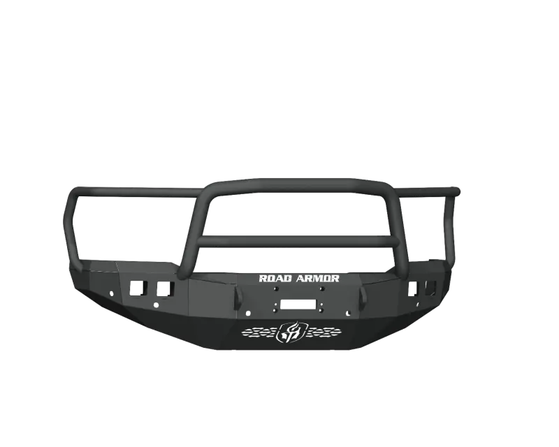 Road Armor Stealth Front Winch Bumper For 2019–2020 Ram 2500 – Includes Lonestar Guard & Six Sensor Mounting Points, Textured Black 1