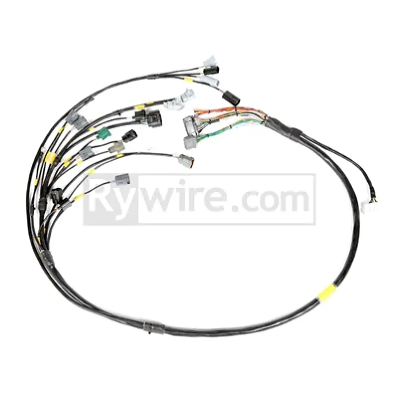 Rywire 13B Haltech Mil-Spec Engine Wiring Harness – Ev14 Injectors, Denso 5Th/6Th Injectors, Delphi Pressure Sensor, Bosch Knock Sensor 1
