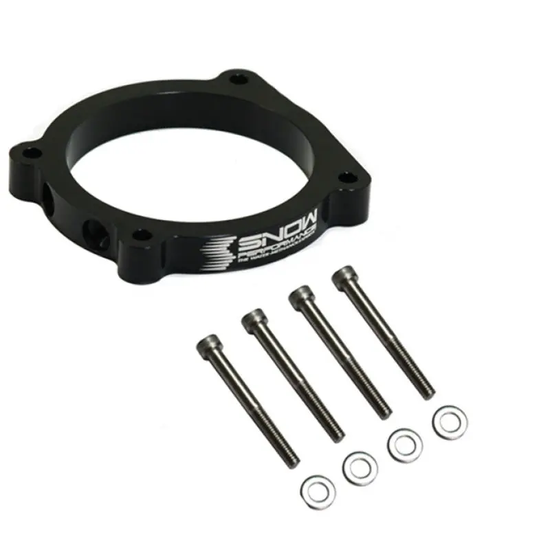 Snow Performance Throttle Body Spacer Injection Plate For Dodge Challenger & Charger Hellcat 1