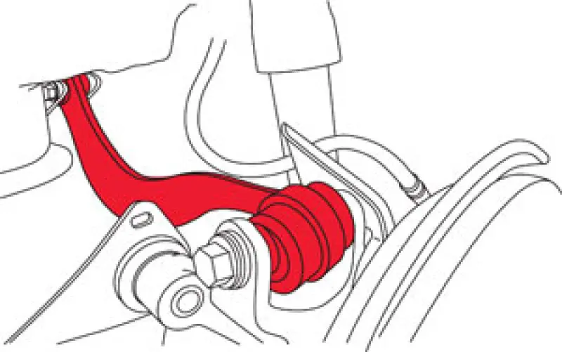 Spc Performance Fixed-Length Rear Control Arm For Scion Tc & Lexus Is 2