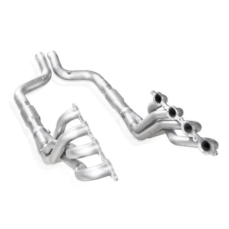 Stainless Works Catted Exhaust Headers For 2016–2019 Chevrolet Camaro — 1-7/8" Primary Tubes, 3" Catted Downpipes, 3/8" Flanges 1