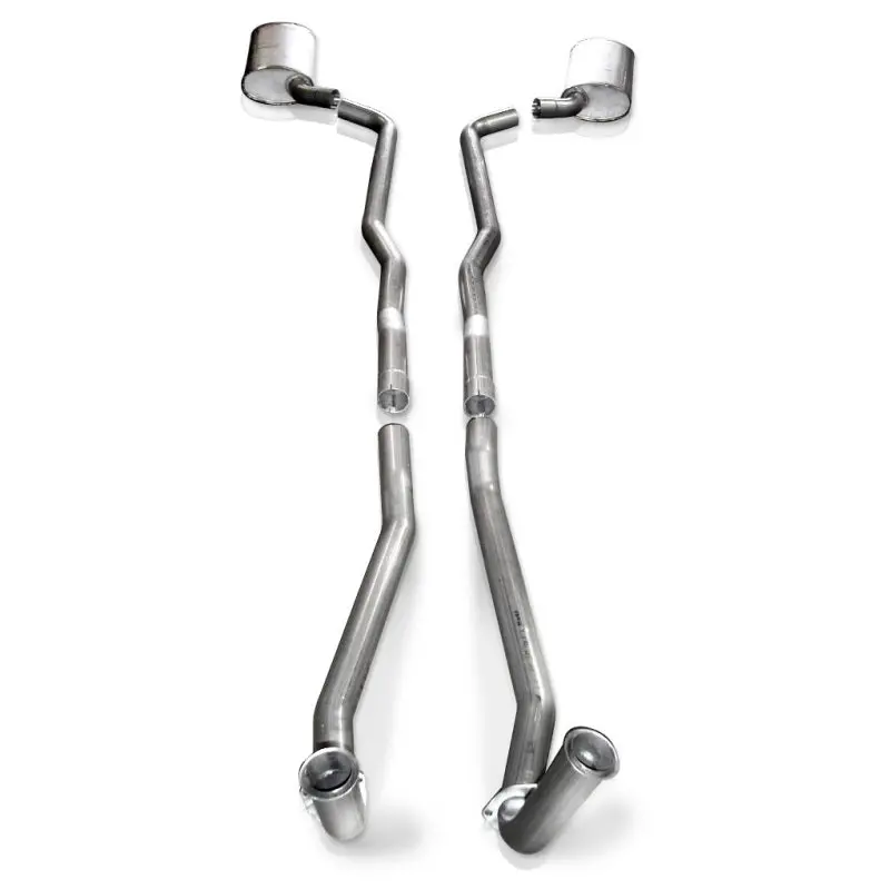 Stainless Works Exhaust System For 1968–1972 Corvette – 2.5In Dual Exhaust 1