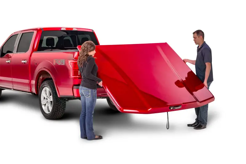 Undercover Elite Lx Retractable Truck Bed Cover – Pull-Me-Over Red, Fits 2015–2020 Chevy Colorado & Gmc Canyon (5' Bed) 1
