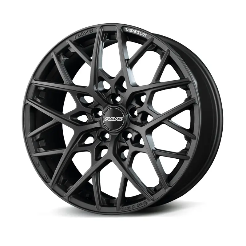 Versus Vv25M Matte Super Dark Gunmetal Alloy Wheel – 19X9.5", +25Mm Offset, 5X112 Bolt Pattern 1