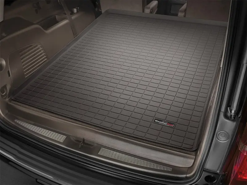Weathertech Custom Cargo Liners For 2010–2024 Cadillac Srx – Cocoa Color 1