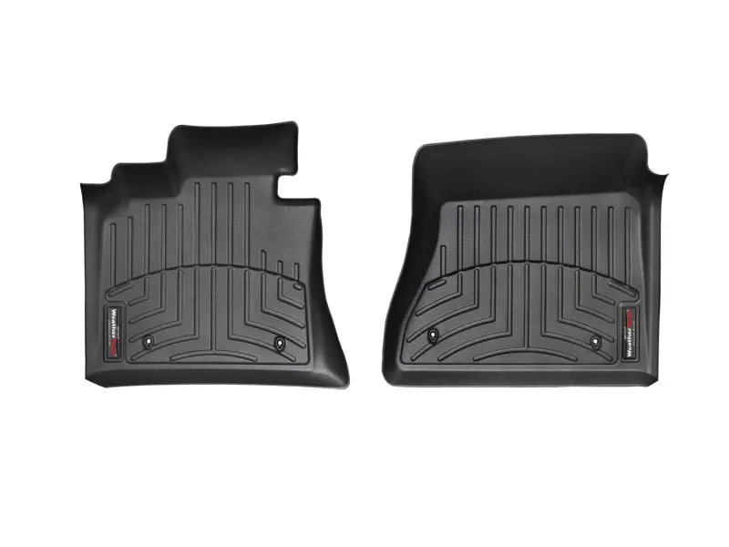 Weathertech Front Floorliners For 2015 And Newer Toyota Camry — Black, Precision-Fit 1