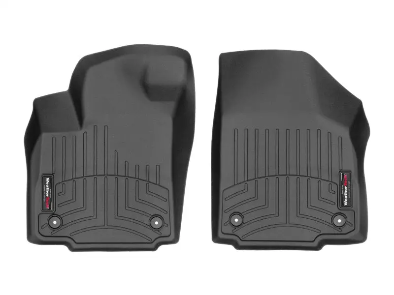 Weathertech Front Floorliners For 2019+ Dodge Ram 1500 Crew And Quad Cab With First-Row Bench Seats – Black 1
