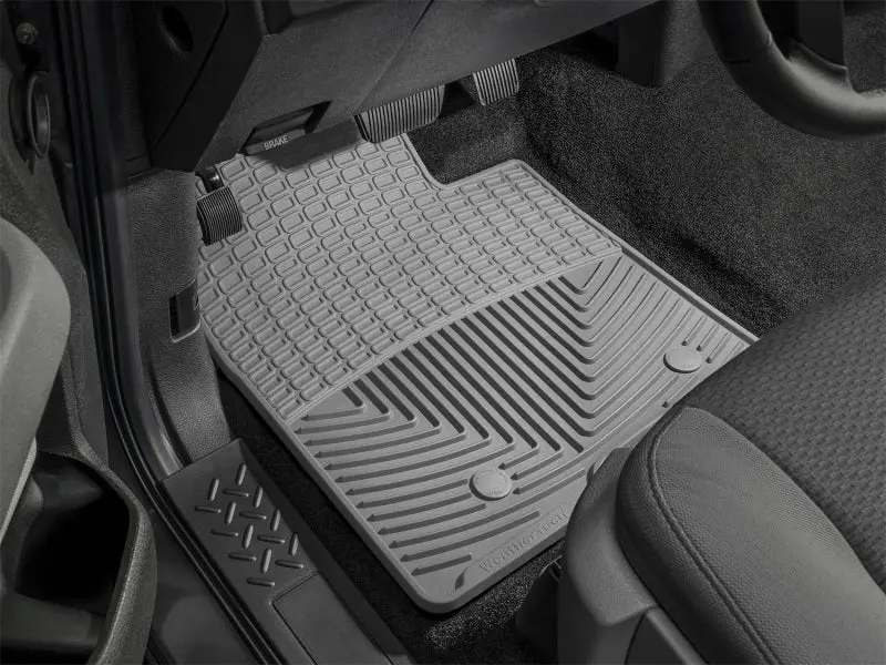 Weathertech Front Rubber Floor Mats For 2009+ Nissan Maxima – Grey Durable Trim 2