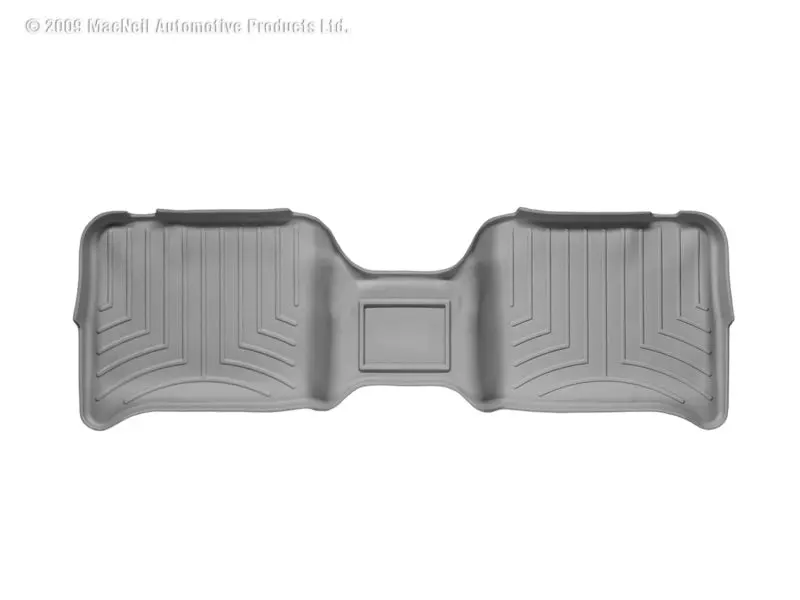 Weathertech Rear Floor Liners – Custom Fit For 2005+ Dodge Dakota Quad Cab (Grey) 1