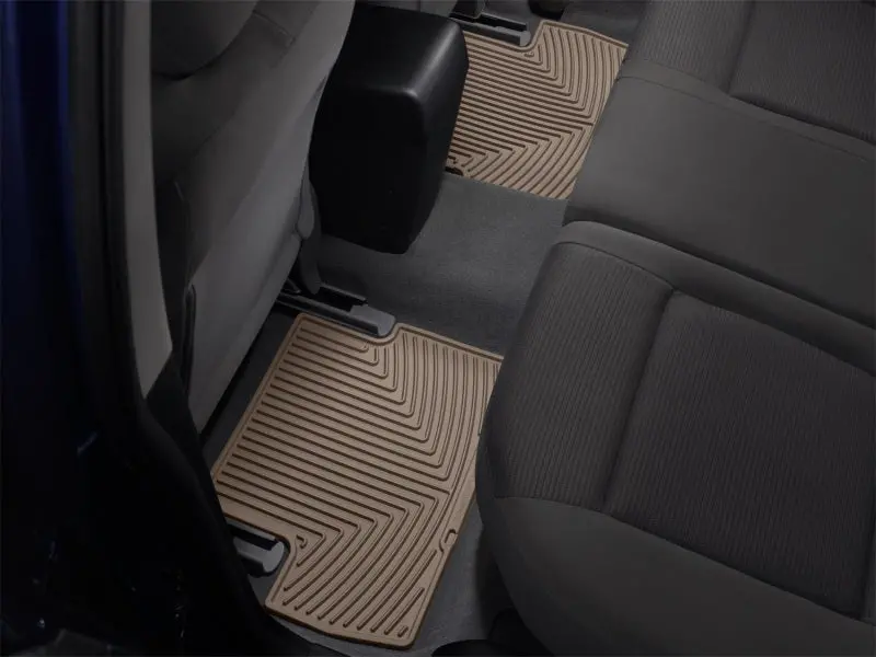 Weathertech Rear Rubber Floor Mats For 2009–2013 Honda Pilot – Tan 1