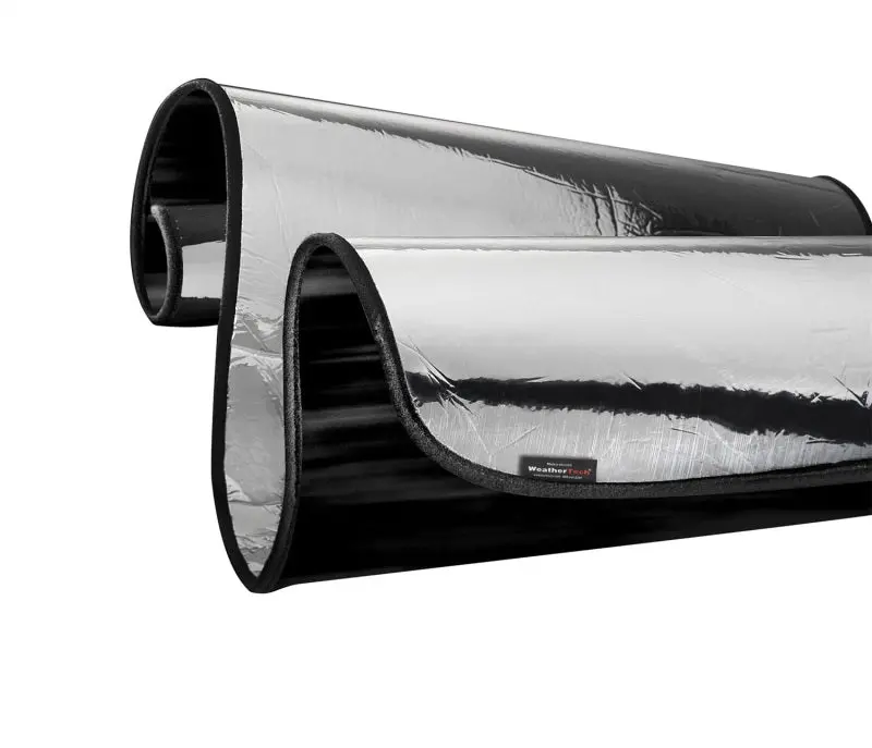 Weathertech Sunshade Full-Vehicle Kit For 2004–2017 Volvo Vnl Tractor-Semitrailer – Silver/Black 1