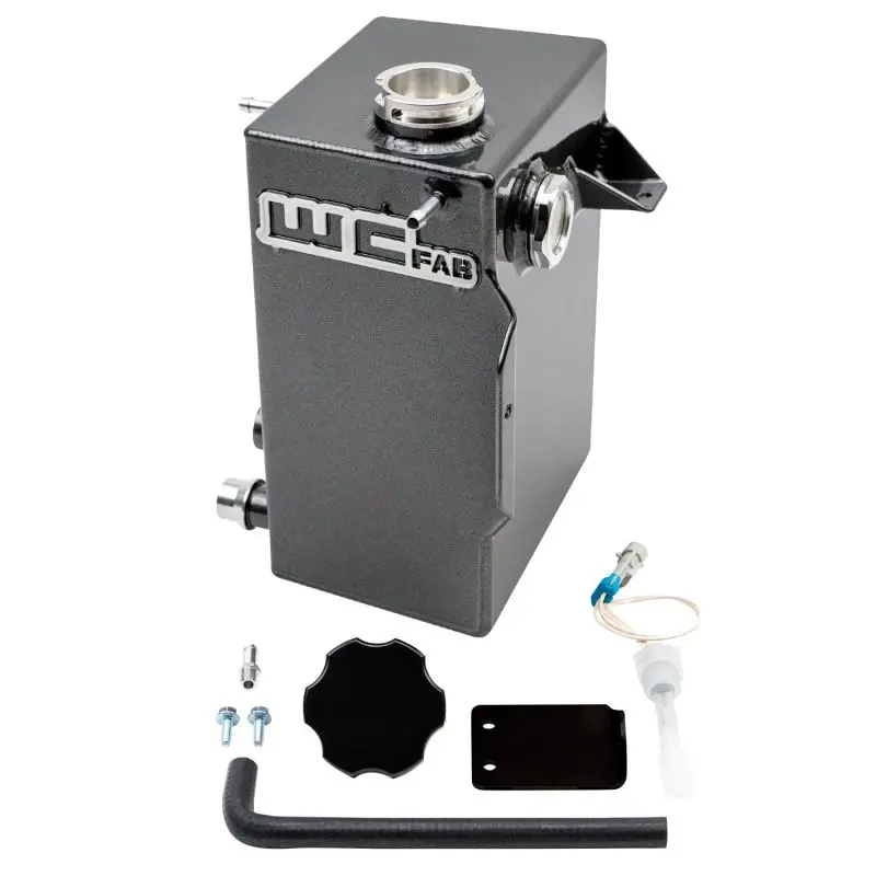 Wehrli 20-24 Chevrolet-Gmc 6.6L L5P Duramax Oem Placement Coolant Tank Kit - Wcfab Grey 1