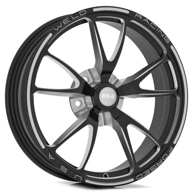 Weld Full Throttle 17X4.5 Black Non-Beadlock Wheel – 5X4.5 Bolt Pattern 1