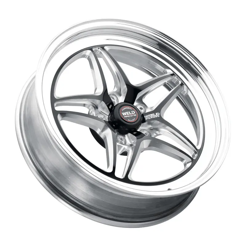 Weld Racing S81 Black Forged Aluminum Wheel – 18X5", 5X120Mm, –23Mm Offset, 3.18" Centerbore, Non-Beadlock 1