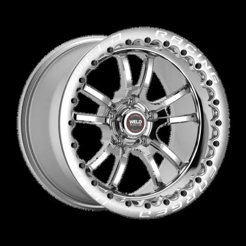 Weld S70 Rt-S Polished Aluminum Wheel — 17X11", 5X120 Bolt Pattern, 7.7" Backspace 1