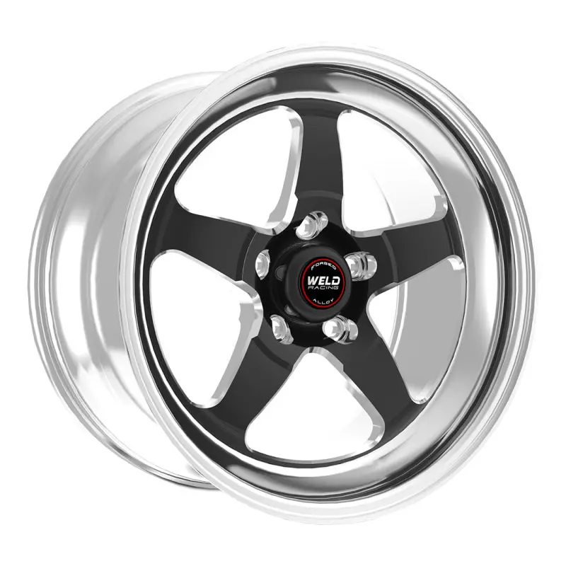 Weld S71 Black Alloy Wheel – 17X7 Inches, 5X120Mm Bolt Pattern, 4.2-Inch Backspace, High-Pad Design 2