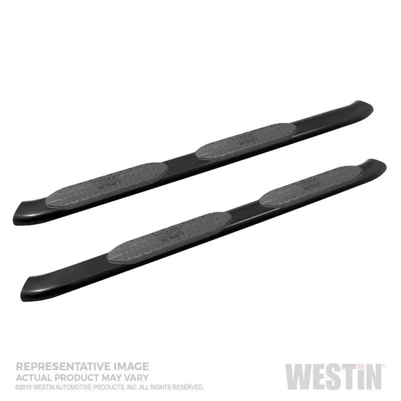 Westin Pro Traxx Oval Nerf Step Bars – Black, 5-Piece Set For 2019–2020 Chevrolet Silverado & Gmc Sierra 1500 Double Cab 1