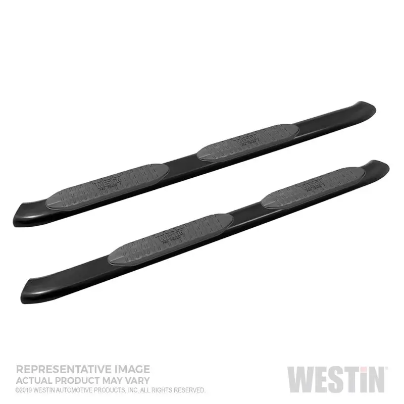 Westin Pro Traxx Oval Nerf Step Bars – Black, 5-Piece Set For 2019–2020 Chevrolet Silverado & Gmc Sierra 1500 Double Cab 2