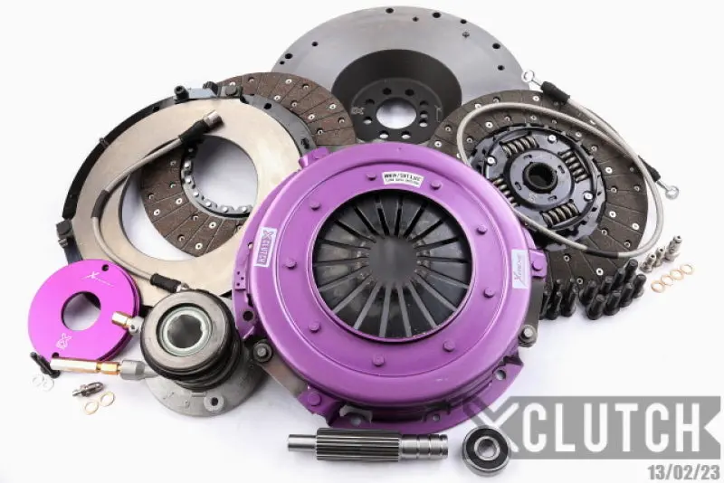 Xclutch 09-15 Cadillac Cts V 6.2L 10.5In Twin Sprung Organic Clutch Kit 1