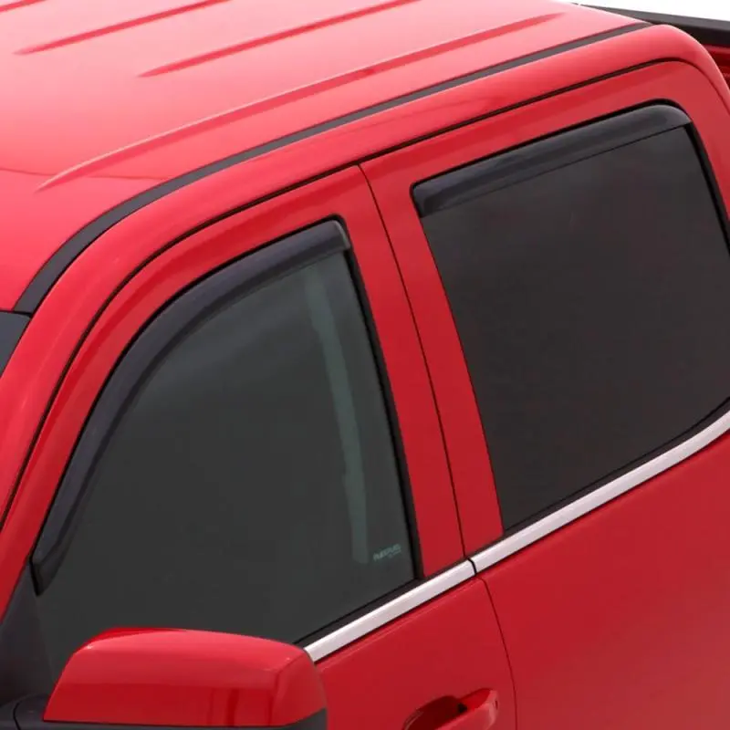 Avs Ventvisor Window Deflectors – Smoke-Tinted, 4-Piece Set For 2015–2018 Chevy Silverado 2500 Extended Cab 1