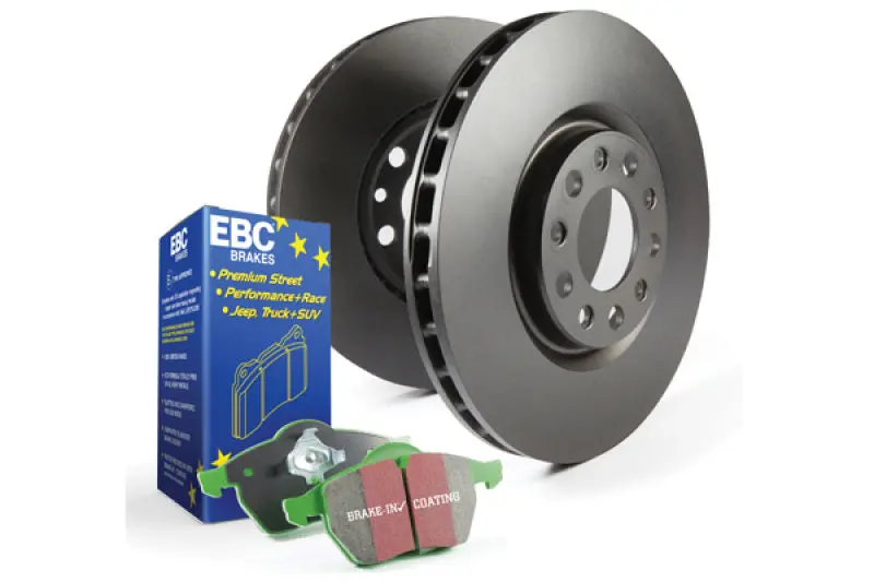Ebc Greenstuff Brake Pad & Rk Rotor Kit – High-Performance Street Package 1