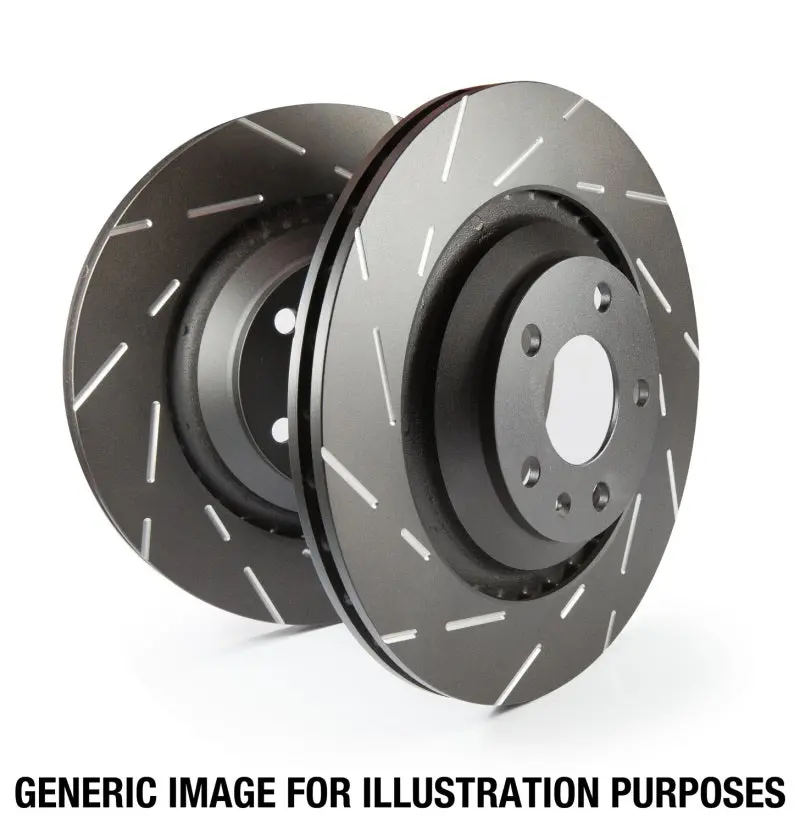 Ebc Slotted Rear Brake Rotors For 2002–2008 Pontiac Vibe 1.8L Gt 2
