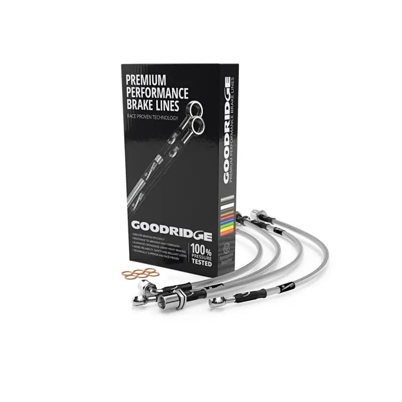 Goodridge Stainless Steel Clutch Line Kit For 2012–2013 Mazda Mazdaspeed3 1