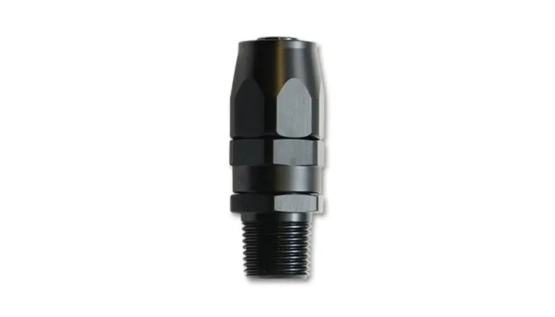 Vibrant -8An Male Npt Straight Hose End Fitting – 3/8-Inch Npt Thread 1